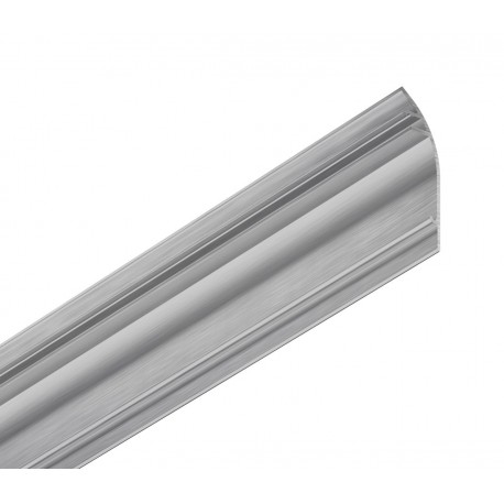 Couvercle Profile LED Plinthe10 Alu Brut 1000mm